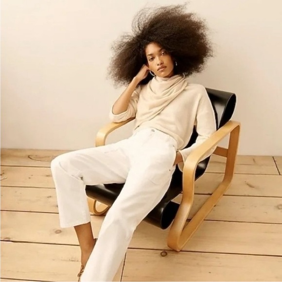 J.Crew High-Rise Patch Pocket Straight-Leg Jean - Picture 6 of 14